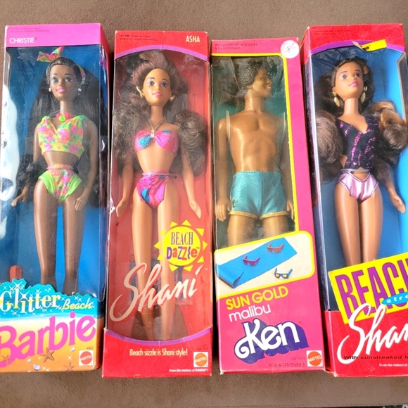 Mattel Other - VINTAGE Mattel Barbie Doll Lot (4) NWT